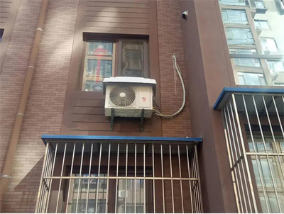 家用空调外机高于内机可以吗
